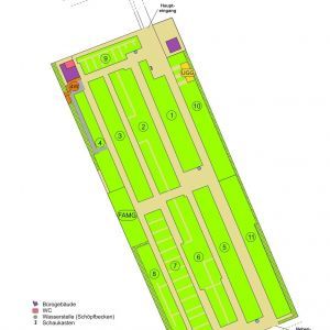Friedhof Alt-Buckow - Lageplan