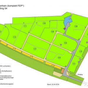 Friedhof Urnenhain - Lageplan