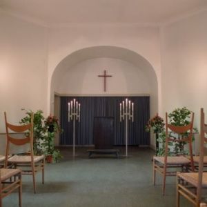 Friedhof Dahlem-Dorf - Innen