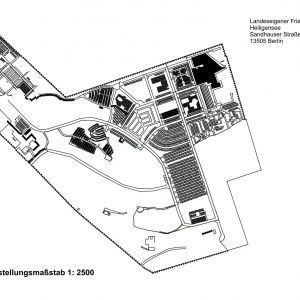 Friedhof Heiligensee - Lageplan