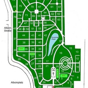 Friedhof Schöneberg 2 - Lageplan