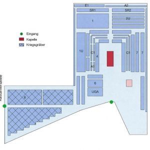 Friedhof Pankow 10 - Lageplan
