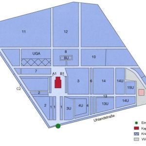 Friedhof Pankow 7 - Lageplan