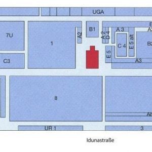 Friedhof Pankow 14 - Lageplan